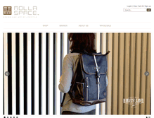 Tablet Screenshot of mollaspace.com